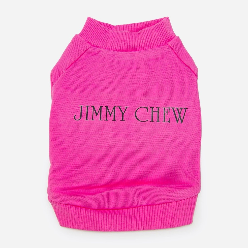 Pink Jimmy Chew Pullover for Dogs NWOT